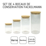 Tubs Fackelmann Natural 4 Pieces