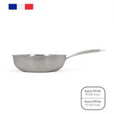 Wok Pan Livoo Steel Stainless steel Ø 28 cm
