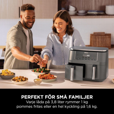 Air Fryer NINJA DZ300EU Grey 2400 W 7,6 L