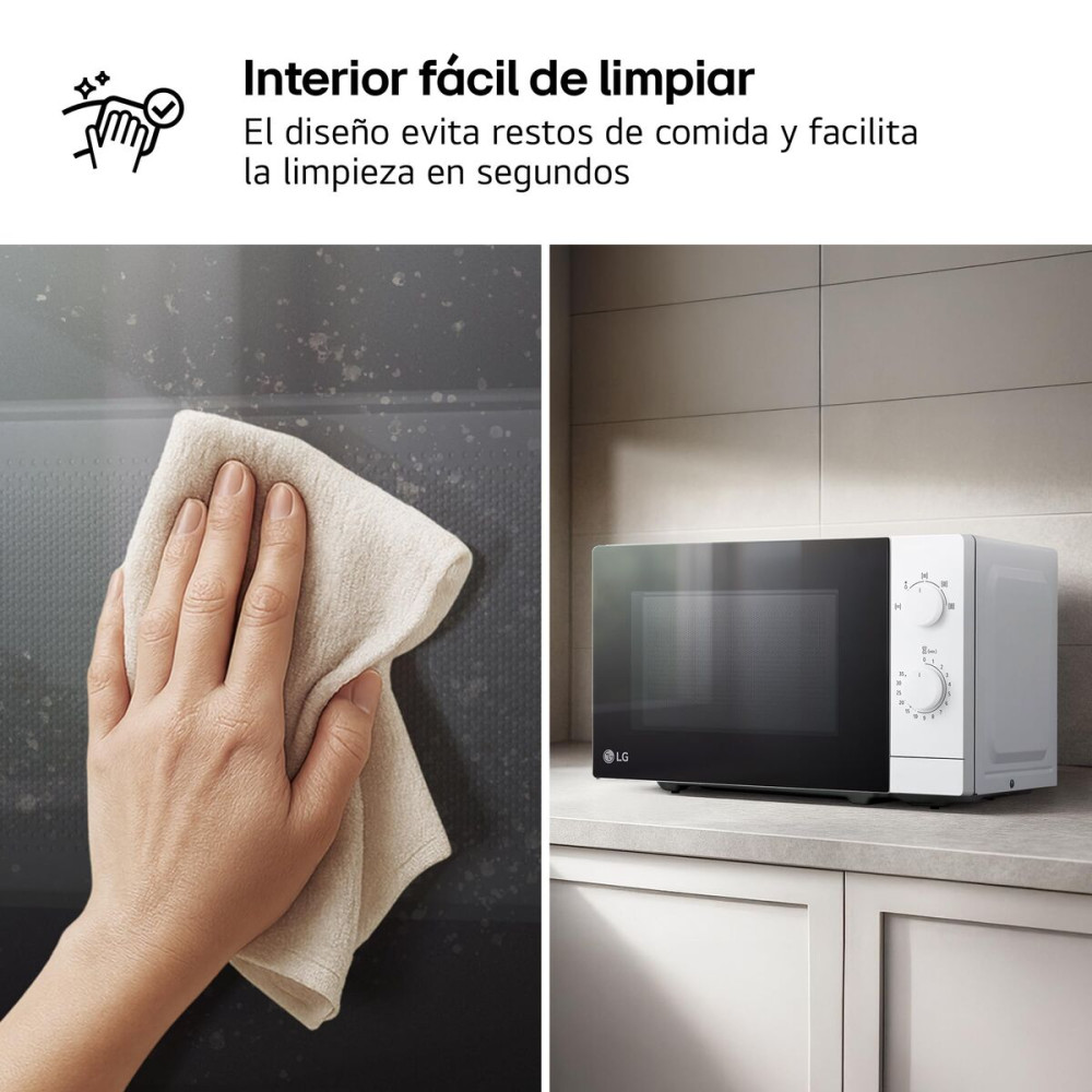 Microwave with Grill LG Black 20 L 700 W