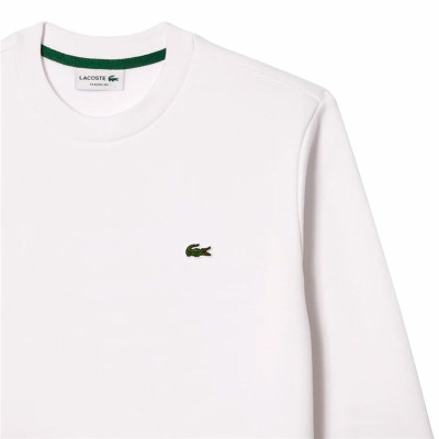 Men’s Sweatshirt without Hood Lacoste Core Performance White