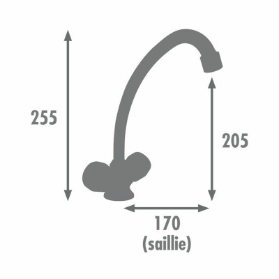 Two-handle Faucet Edouard Rousseau KONFORT