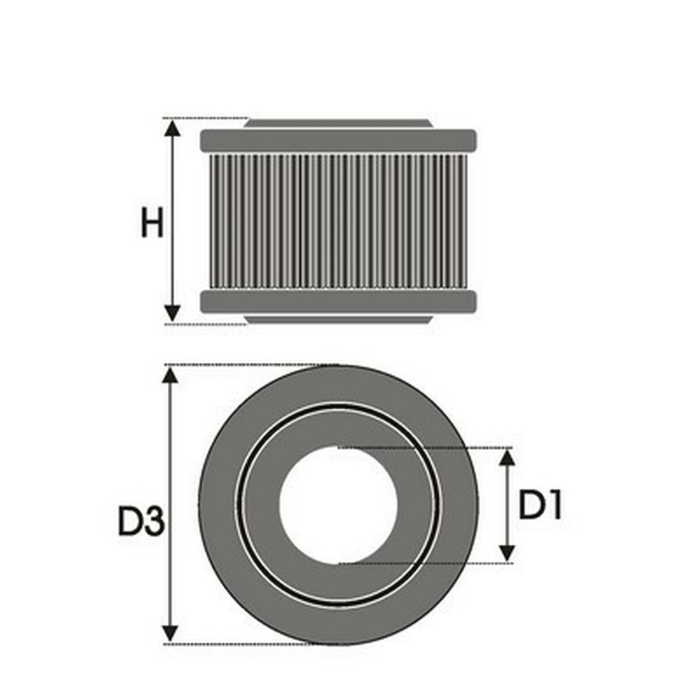 Air filter Green Filters R216423