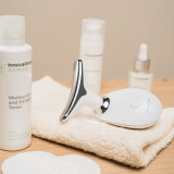 Electric Facial Firming Massager for Face and Neck with LED, EMS, and Heat Selora InnovaGoods