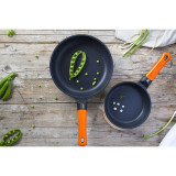 Pan BRA Toughened aluminium Ø 20 cm Black Orange