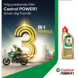 Motor Oil for Motorcycle Castrol Power1 4T 15W50