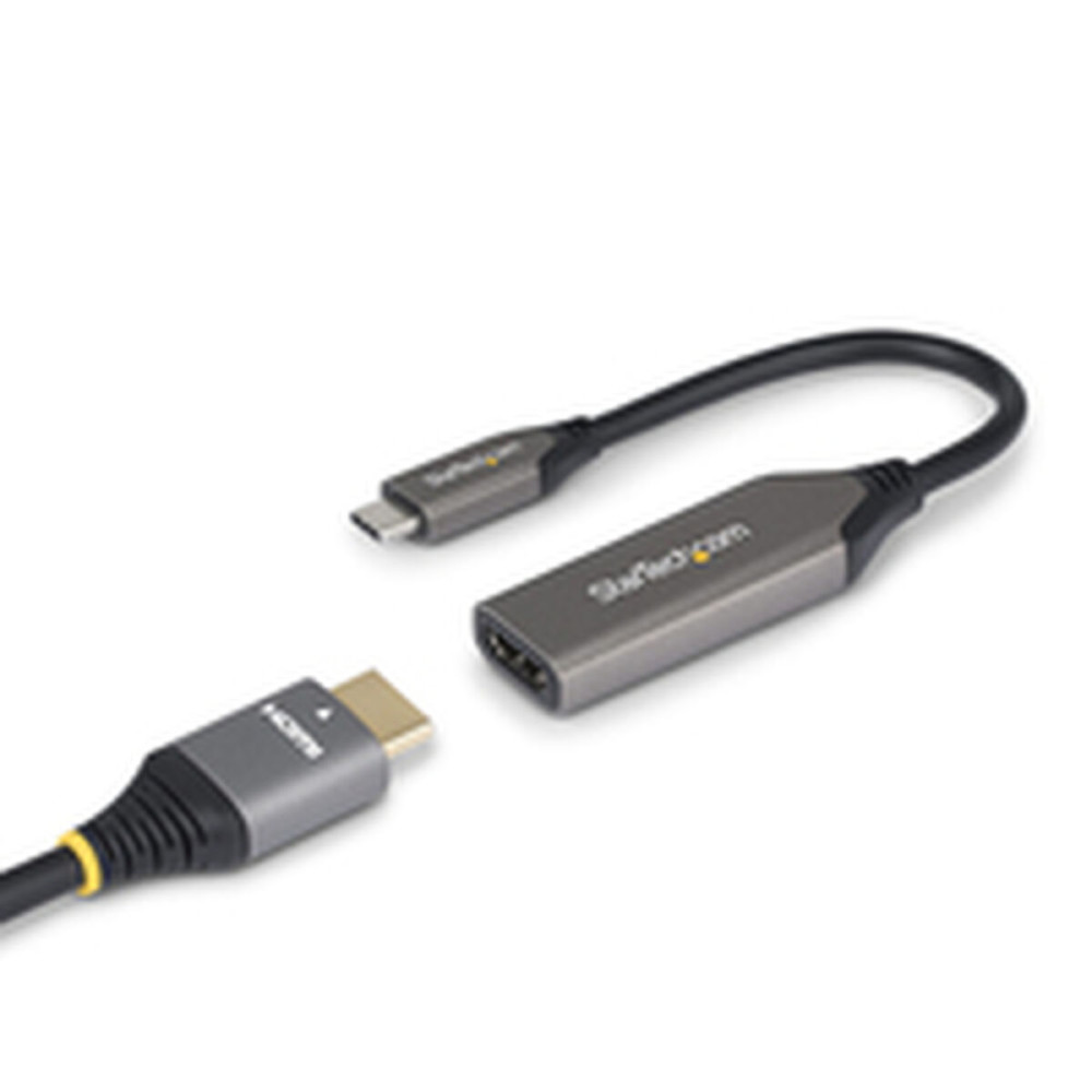 USB Cable Startech 112B-USBC-HDMI21 Grey 20 cm