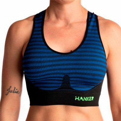 Sports Bra Hanker Top Cane Blue