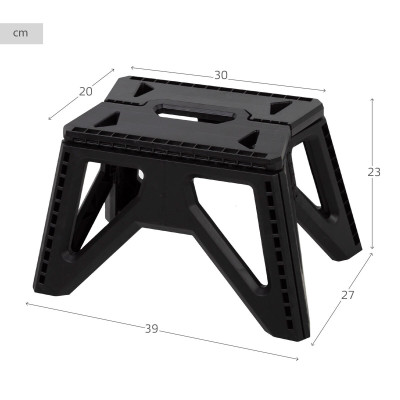 Folding Stool Aktive 39 X 23 X 27 CM (6 Units)