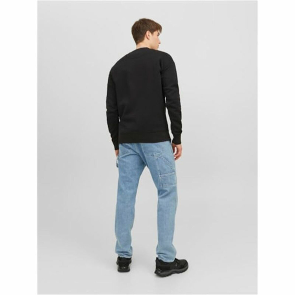 Men’s Sweatshirt without Hood Jack & Jones Jorvesterbro Black