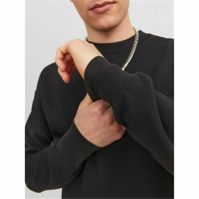 Men’s Sweatshirt without Hood Jack & Jones Jorvesterbro Black