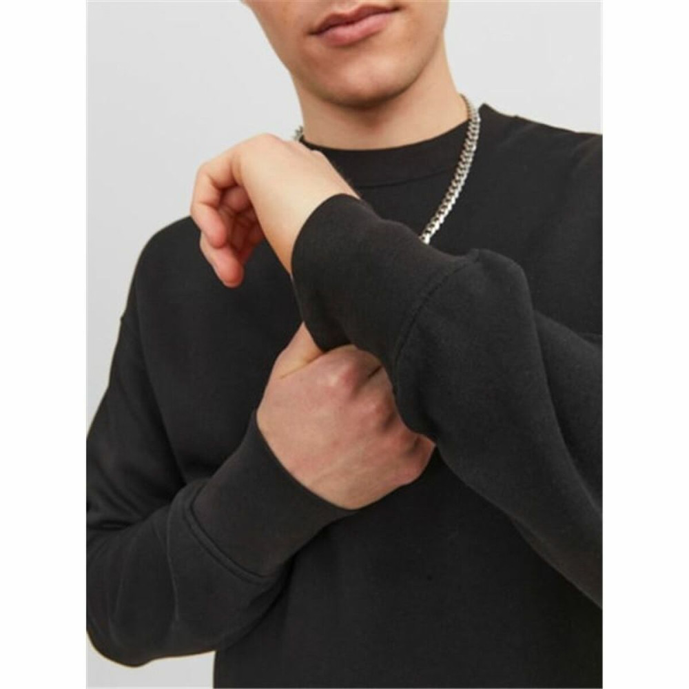 Men’s Sweatshirt without Hood Jack & Jones Jorvesterbro Black