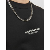 Men’s Sweatshirt without Hood Jack & Jones Jorvesterbro Black