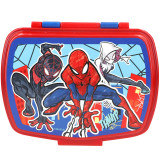 Lunchbox with Accessories Spider-Man Plastic 380 ml 17 x 5,5 x 13,5 cm (6 Units)