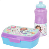 Lunchbox with Accessories Gabby's Dollhouse Plastic 380 ml 17 x 5,5 x 13,5 cm (6 Units)