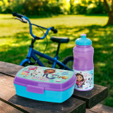 Lunchbox with Accessories Gabby's Dollhouse Plastic 380 ml 17 x 5,5 x 13,5 cm (6 Units)