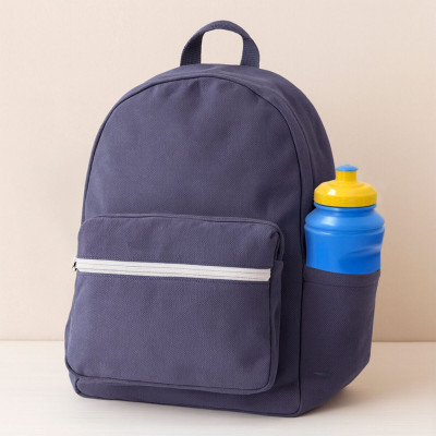 Lunchbox with Accessories Mickey Mouse Plastic 380 ml 17 x 5,5 x 13,5 cm (6 Units)