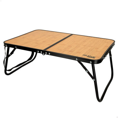 Folding Table Aktive Black 60 x 25 x 40 cm