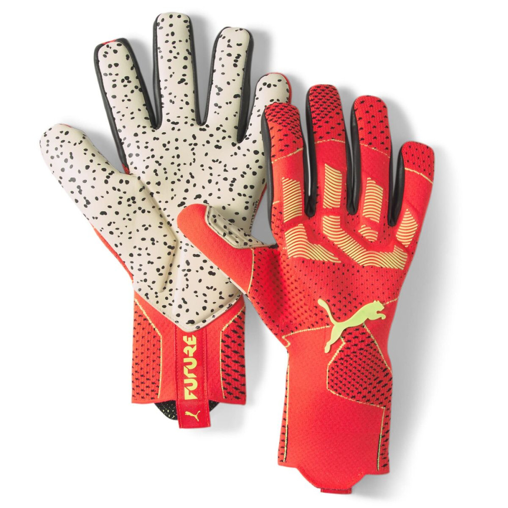 Goalkeeper Gloves Puma Future Z One Grip 1 NC Coral Adults Coral