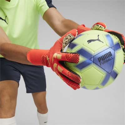 Goalkeeper Gloves Puma Future Z One Grip 1 NC Coral Adults Coral