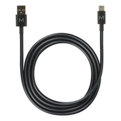 USB Cable Mobilis 020013 Black 1 m