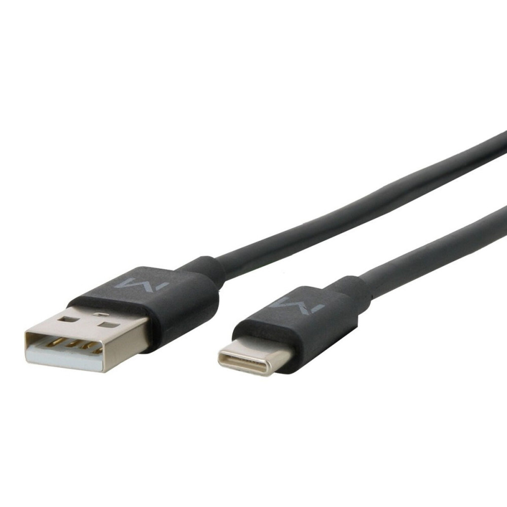 USB Cable Mobilis 020013 Black 1 m