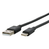 USB Cable Mobilis 020013 Black 1 m