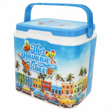 Portable Fridge Aktive Plastic 37 x 35 x 27 cm (2 Units)