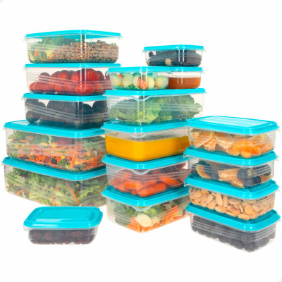 Lunch box Max Home polypropylene (4 Units)