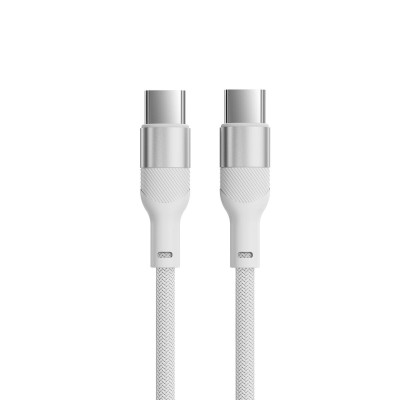 USB Cable KSIX White 1 m