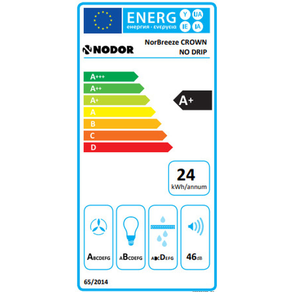 Conventional Hood Nodor CROWN60NO Steel