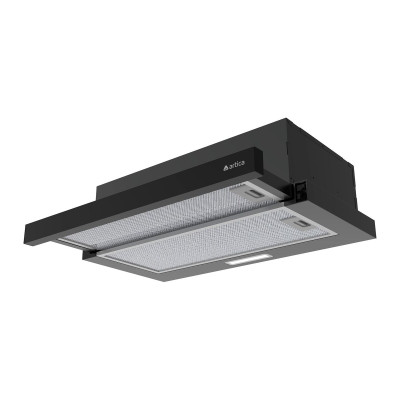 Conventional Hood Artica ASLIDE60BN Black