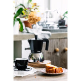 Italian Coffee Pot BRA M863006 Black