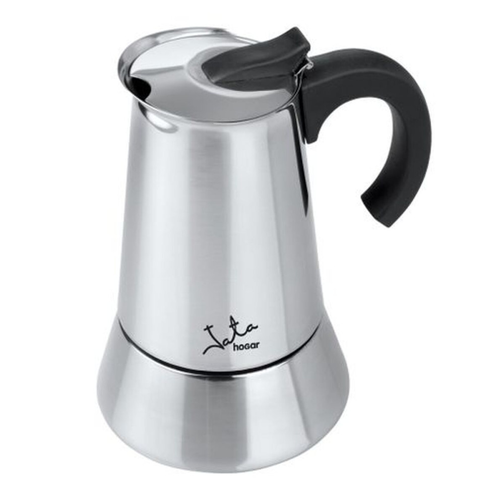 Italian Coffee Pot JATA CAX104 ODIN   * Silver Stainless steel