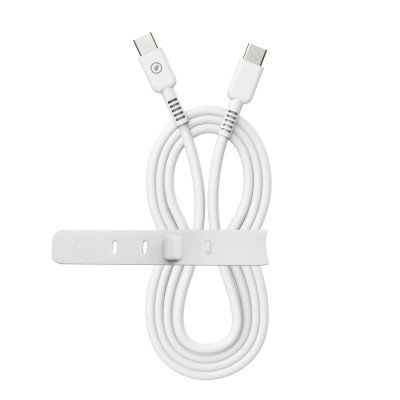 USB-C to USB-C Cable Muvit for Change White 3 m