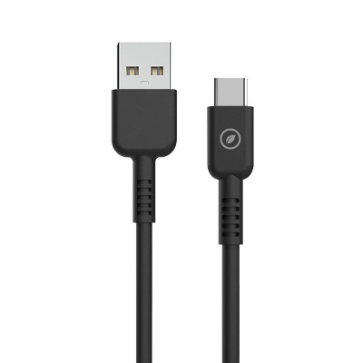 USB to Lightning Cable Muvit for Change Black 1,2 m