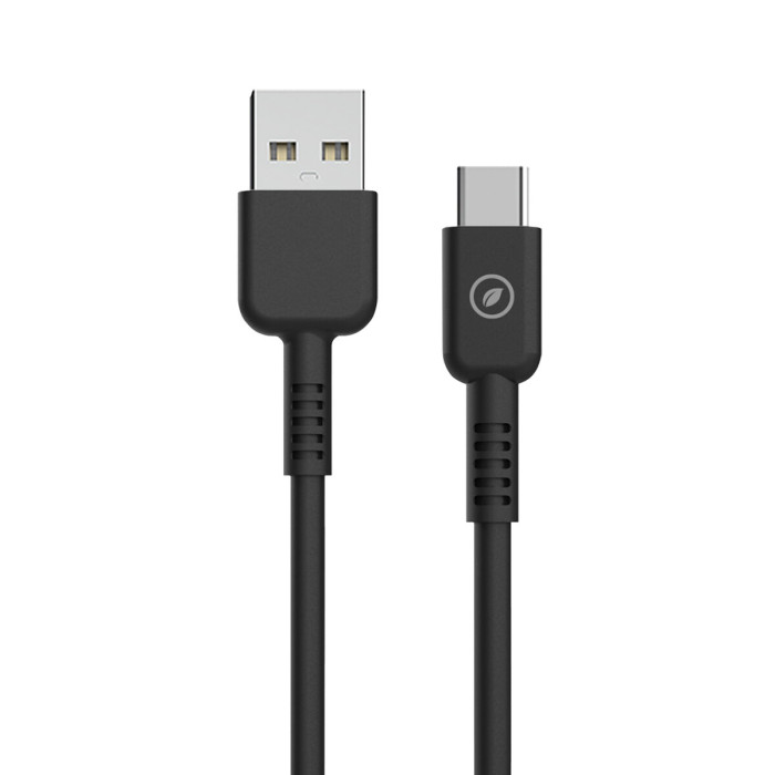 USB to Lightning Cable Muvit for Change Black 1,2 m