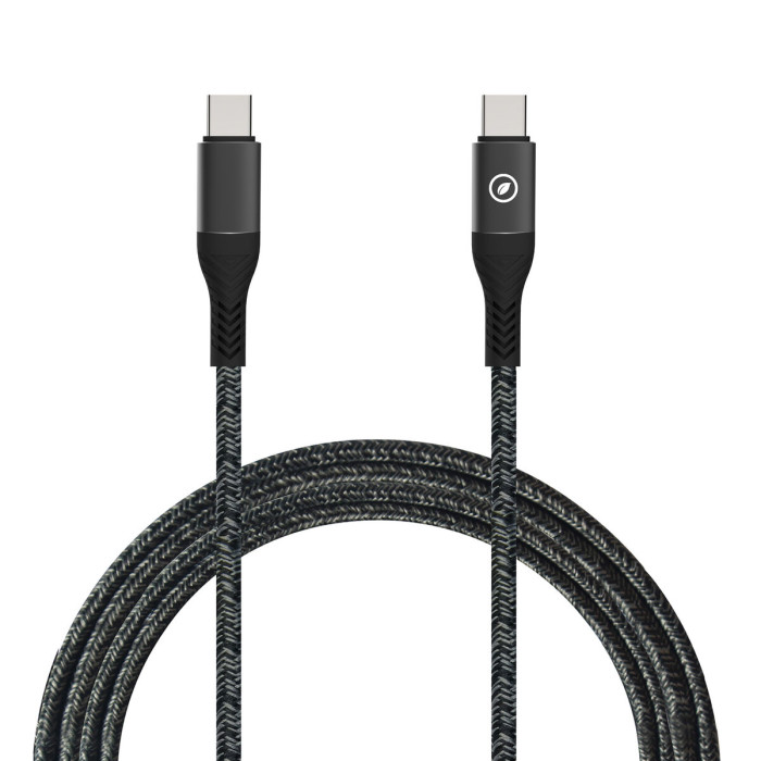 USB-C to USB-C Cable Muvit for Change Black 1,2 m