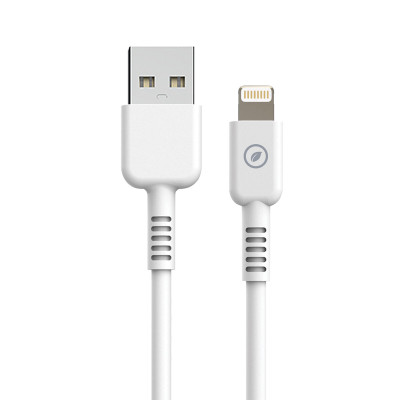 USB to Lightning Cable Muvit for Change White