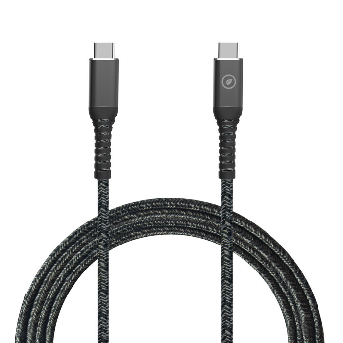 USB-C to USB-C Cable Muvit for Change Black 1,2 m
