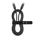 USB-C to USB-C Cable Muvit for Change Black 1,2 m