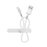 USB to Lightning Cable Muvit for Change White