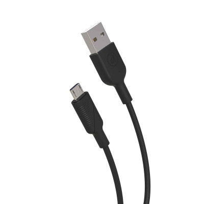 Cable Micro USB Muvit MCUSC0014 Black 1,2 m