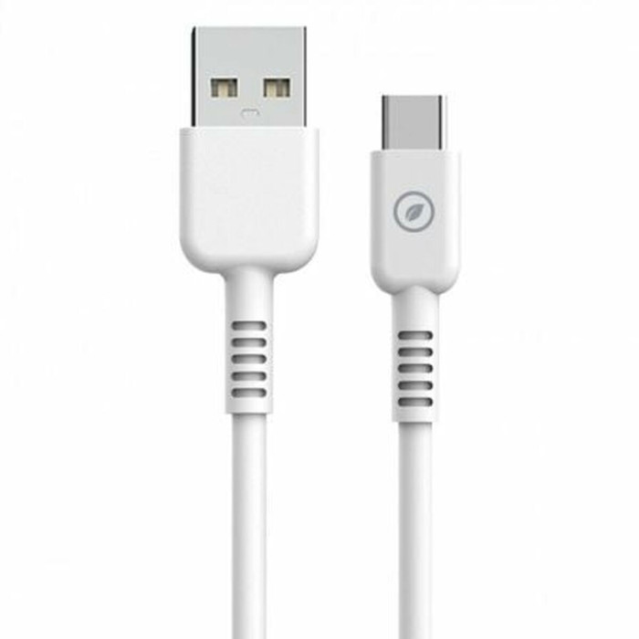 USB A to USB-C Cable Muvit White 1,2 m