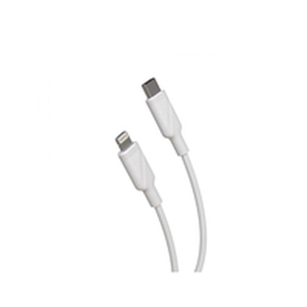 Lightning Cable Muvit MCUSC0006 White 1,2 m