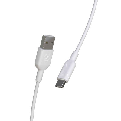 USB A to USB-C Cable Muvit White 1,2 m