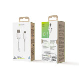 USB A to USB-C Cable Muvit White 3 m