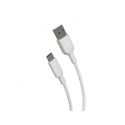 USB A to USB-C Cable Muvit White 3 m