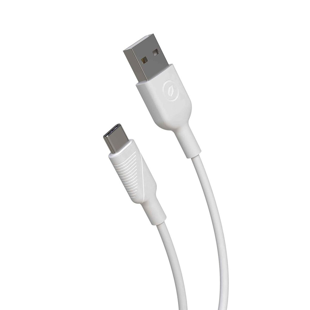 USB A to USB-C Cable Muvit White 3 m