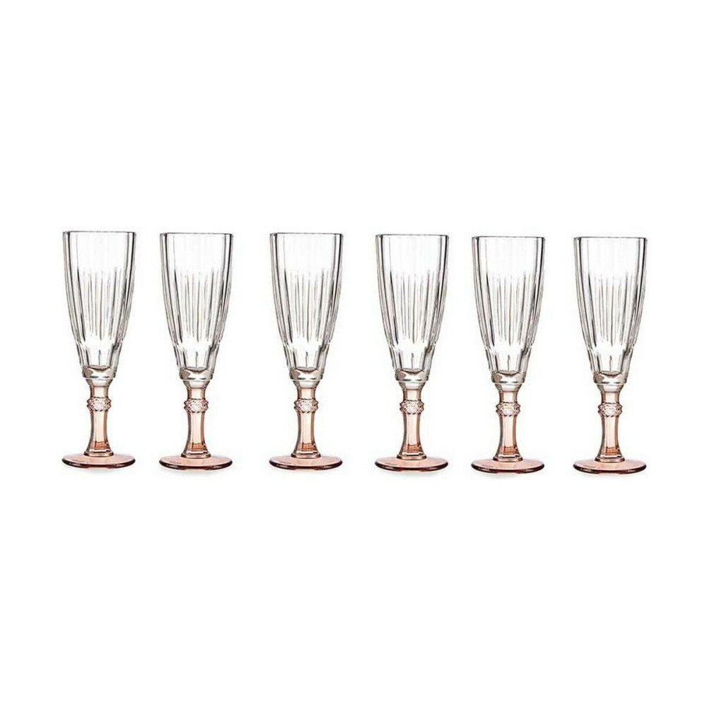 Champagne glass Vivalto Exotic Brown Crystal 170 ml